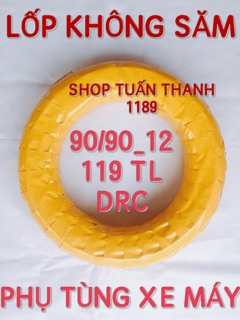 LỐP 90-90/12 KHÔNG SĂM DRC 119TL