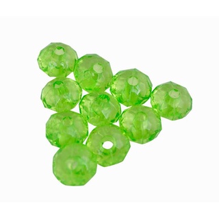 Set 50/100 hạt cườm acrylic 6 8mm dùng làm trang sức thủ công
