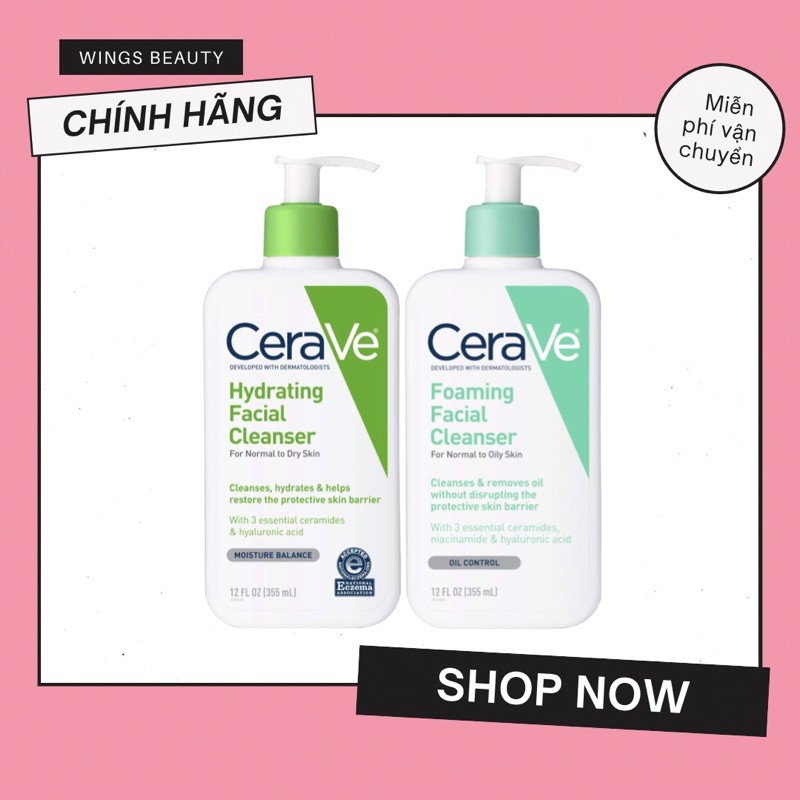 Sửa rửa mặt Cerave