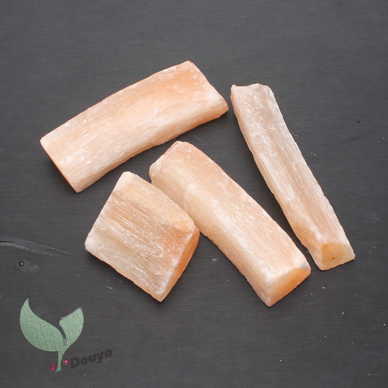 100g Đá Khoáng Chất Cam Tự Nhiên Dùng Làm Mặt Dây Chuyền