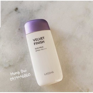 Kem Chống Nắng Missha All-Around Safe Block Sun Milk SPF50+/PA+++ (màu tím)