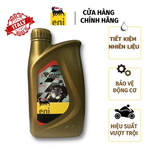 Dầu nhớt cao cấp Eni Racing Tec 5w40( Nhập khẩu Singapore ) dùng cho xe côn tay, xe số (1L)