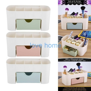 Hộp Đựng Mỹ Phẩm/Điện Thoại/Dụng Cụ Trang Điểm Để Bàn Sức Chứa Lớn Có Ngăn Kéo Tiện Dụng Cho Gia Đình
