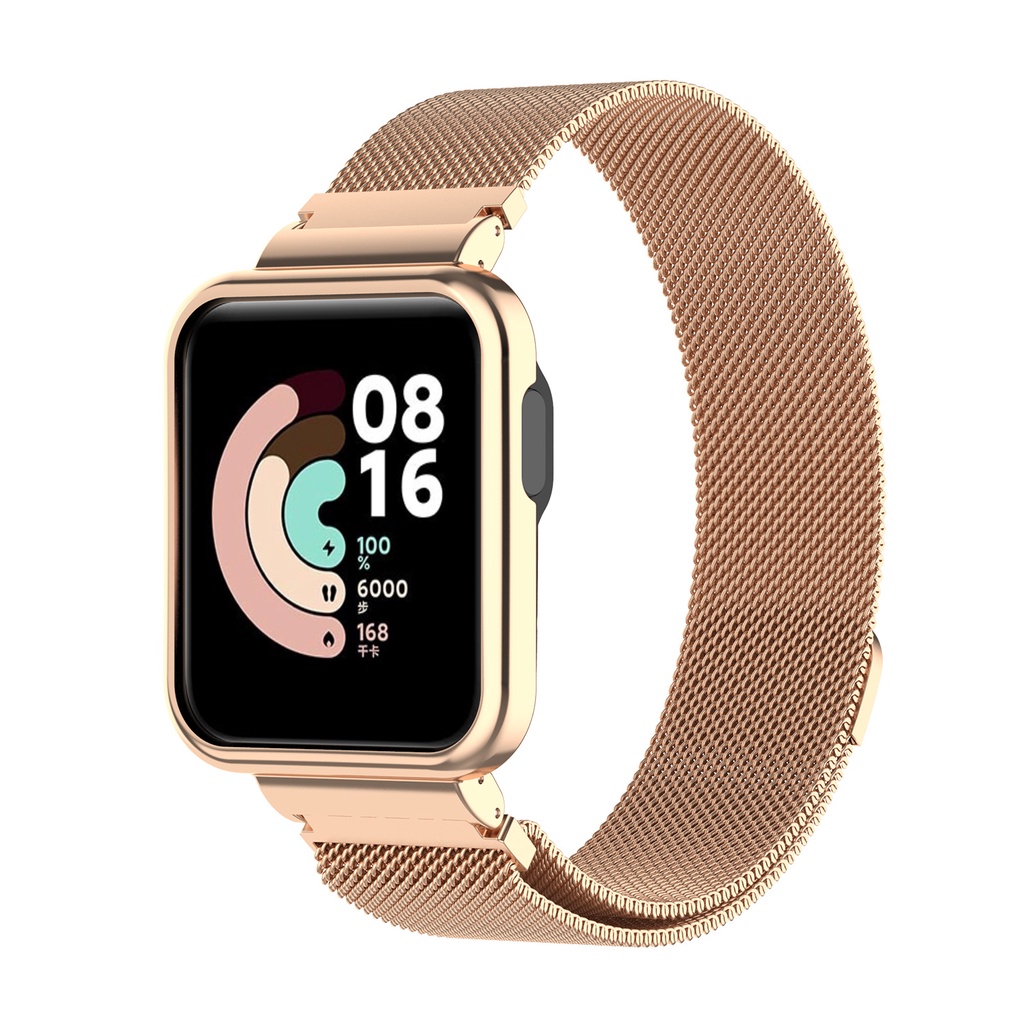Ốp Bảo Vệ 2 Trong 1 Có Nam Châm Dành Cho Đồng Hồ Thông Minh Xiaomi Mi Watch Lite Redmi Watch 3 2 Lite Mi Watch Lite 3 2