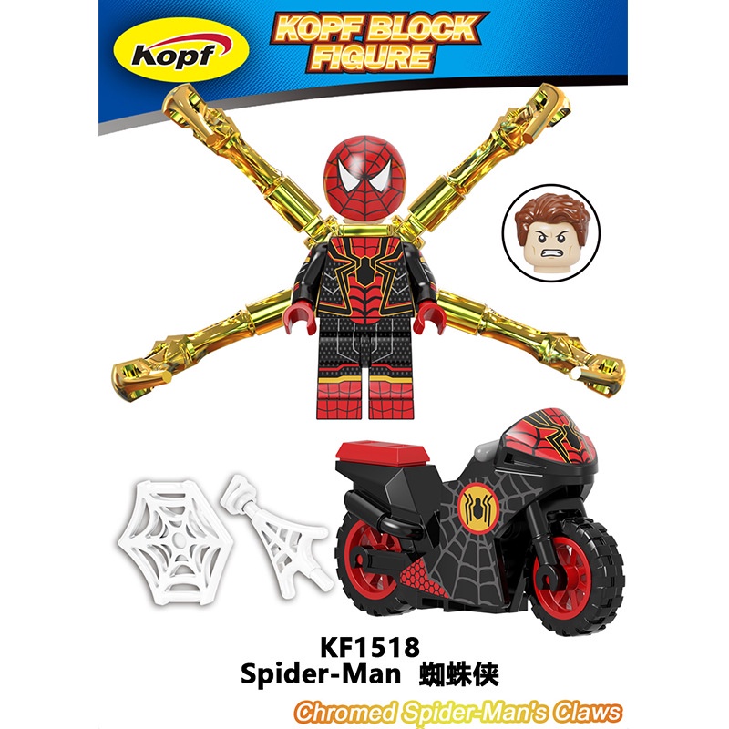 Đồ Chơi Lắp Ráp Mô Hình Người Nhện Cho Trẻ Em