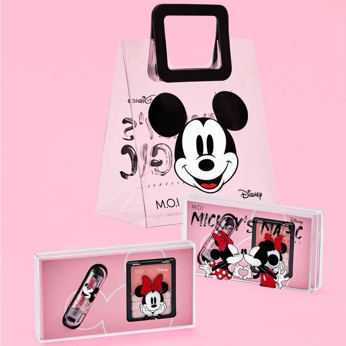 [HÀNG CÓ SÃN] [HÀNG CÓ SÃN] Set Phấn má + Son dưỡng có màu + bao gồm cả túi MICKEY BẢN GIỚI HẠN [Chính hãng 100%] | BigBuy360 - bigbuy360.vn