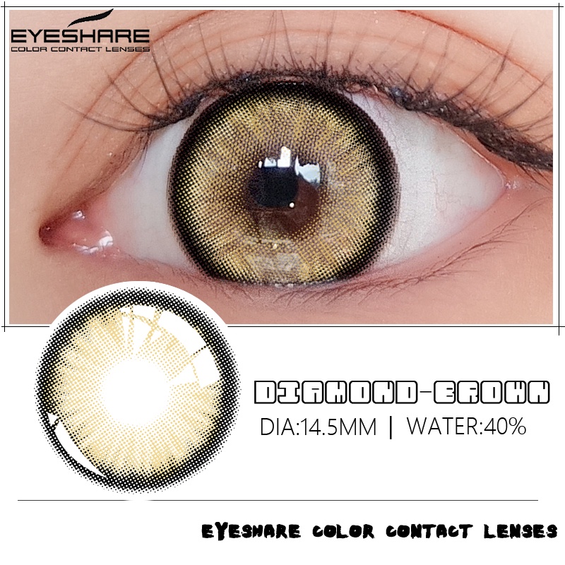 Cặp kính áp tròng Eyeshare chất lượng cao