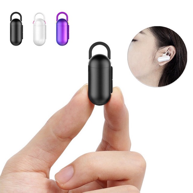 Tai nghe bluetooth không dây QCY Q12 dòng 1 có mic nhỏ gọn