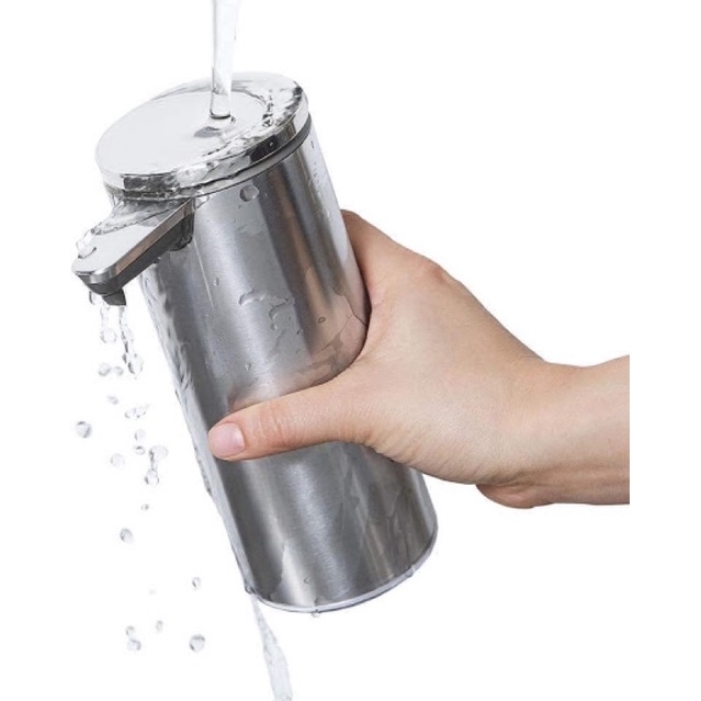 🇩🇪BÌNH ĐỰNG XÀ PHÒNG CẢM ỨNG INOX CAO CẤP SIMPLEHUMAN sạc pin -SANG XỊN - BỀN ĐẸP TIỆN DỤNG