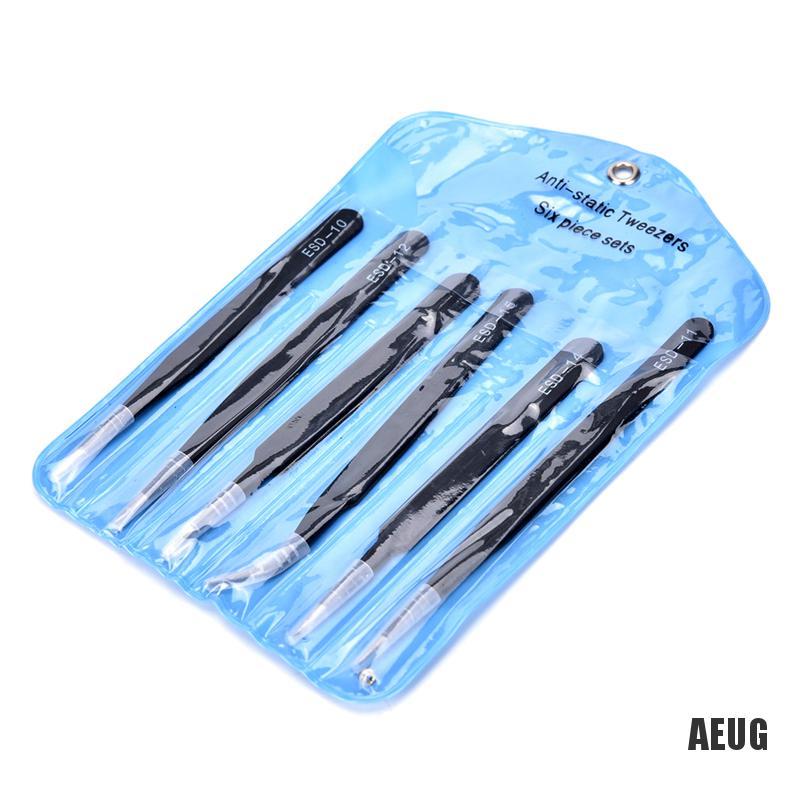 6 Nhíp Inox Chống Tĩnh Điện An Toàn Esd