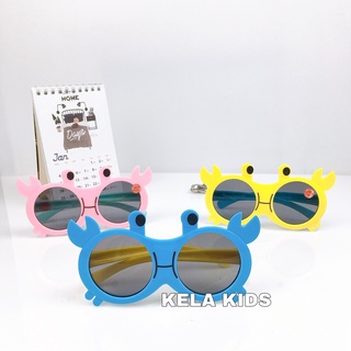 Kính râm cho bé - kính mát hoạt hình chống nắng hình cua siêu cute ms9262