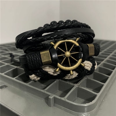 [Giao Hàng Miễn Phí] Vòng Tay Dây Bện Phong Cách Harajuku Retro 23157