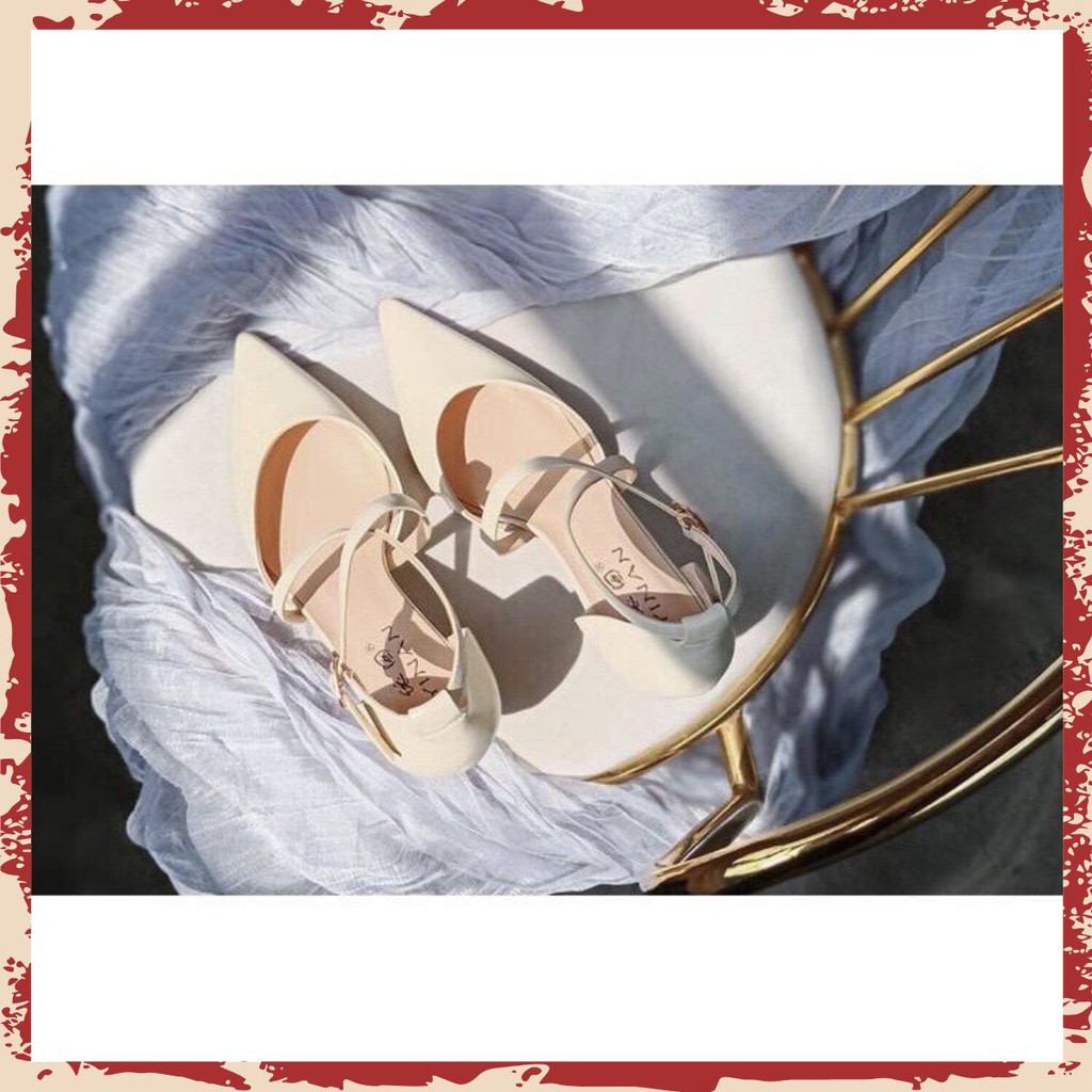 Giày cao gót 5p siêu sang phong cách Hàn Quốc XKC33