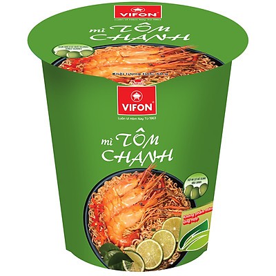 Mì Ly Vifon lẩu thái tôm 60g/ly Vifon