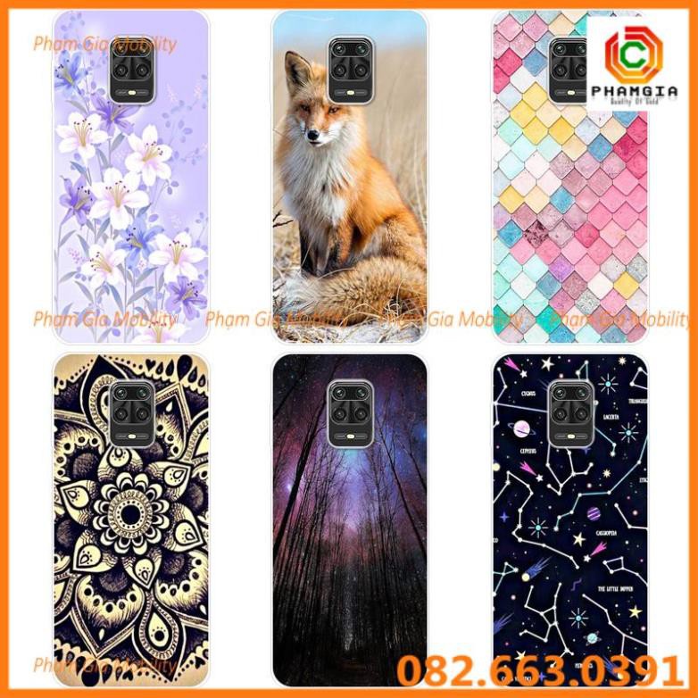 Ốp lưng dẻo in hình Xiaomi Redmi Note 9S / Note 9 Pro / Note 9 Pro Max họa tiết đẹp