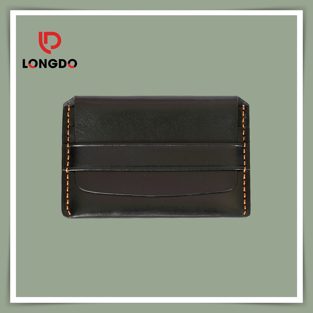 Ví đựng card visit - Cam kết 100% da bò thật nhập khẩu - Hàng cao cấp thương hiệu Longdo Leather - C01