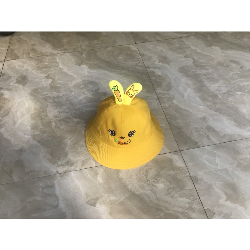 Mũ carot vàng cho bé từ 1-4 tuổi