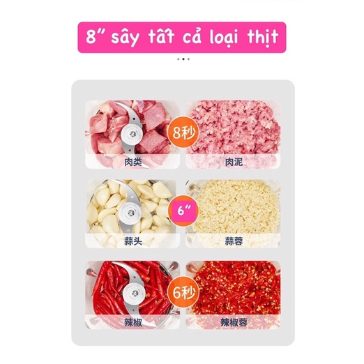 máy sây thịt đa năng sjs304