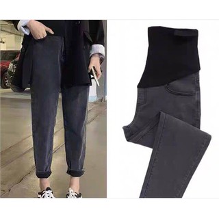 Quần Bầu Xinh Quần Jean Bầu BAGGY JEAN BẦU Q146