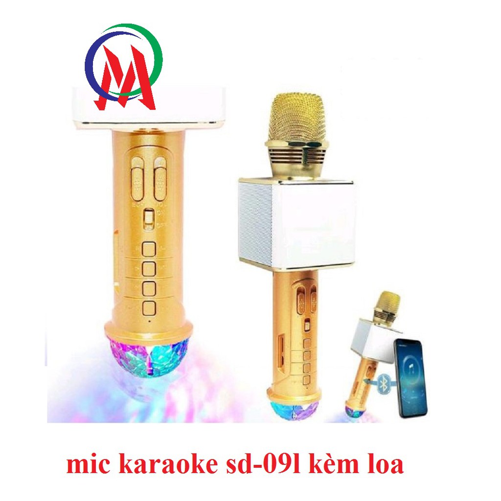 mic karaoke sd-09l kèm loa