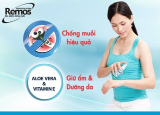 Xịt chống muỗi Mentholatum Remos 60ml