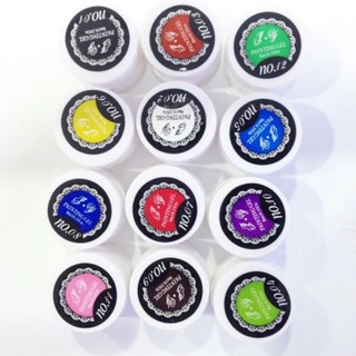 Gel vẽ 12 màu chất đặc