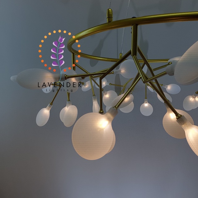 Đèn thả chùm lá tròn Heracleum TH187_A2