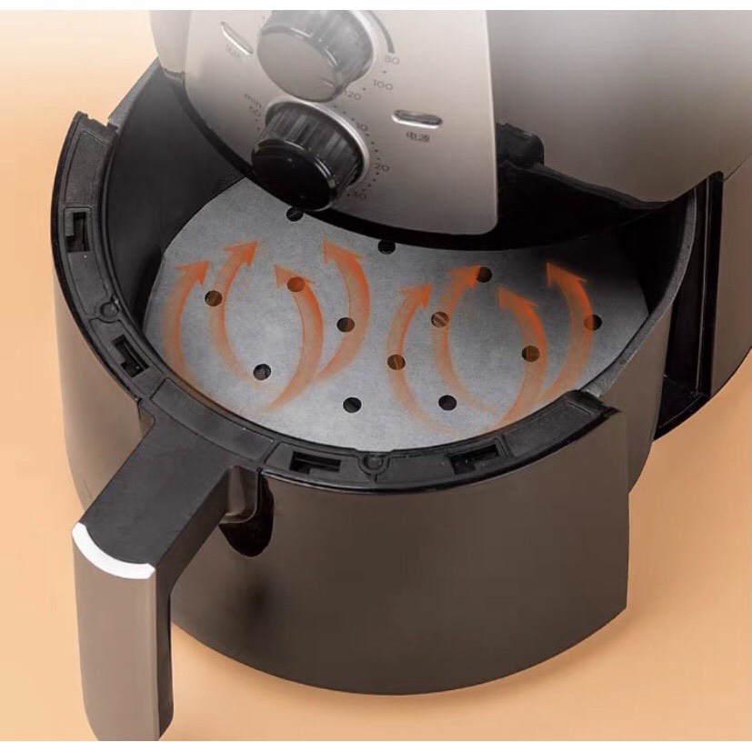 Giấy Nến Đục Lỗ Tròn 20cm - Set 100 Tờ