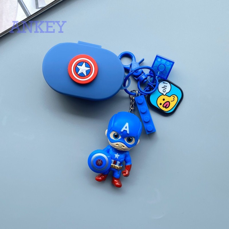 Redmi MARVEL Bộ Hộp Đựng Tai Nghe Bluetooth Không Dây Mi True Wireless Earbuds 2 Basic / Xiaomi Airdots 2 SE 2s 2 Pro Earphones