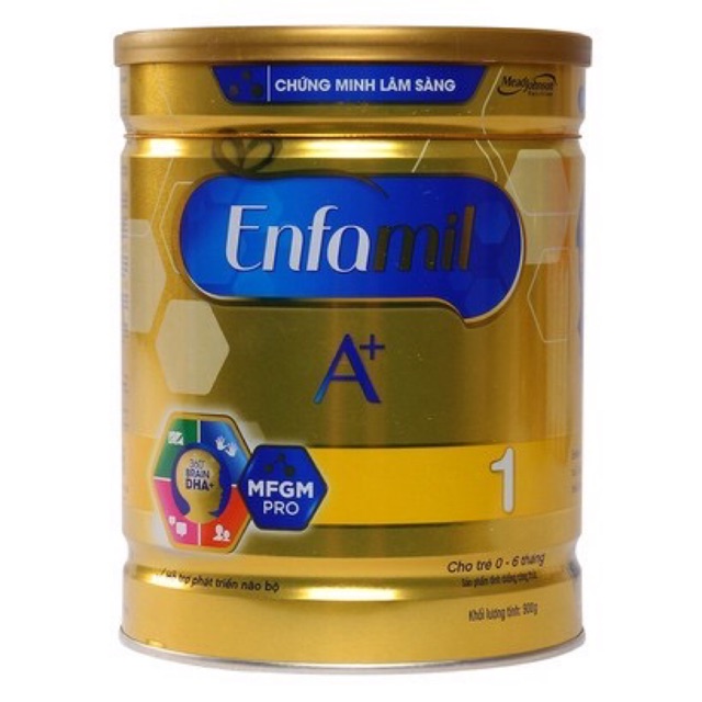 Sữa Enfamil A+ số 1,2 hộp 870g