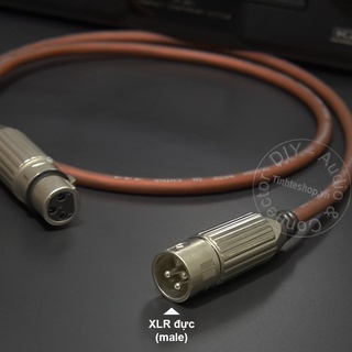 Dây micro 6ly ra canon đực