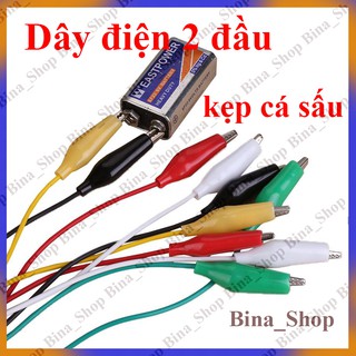 Dây Kẹp Cá Sấu 2 Đầu 45CM