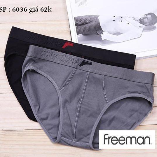 Freeman - Quần lót nam cotton cao cấp lưng vừa chính hãng Freeman