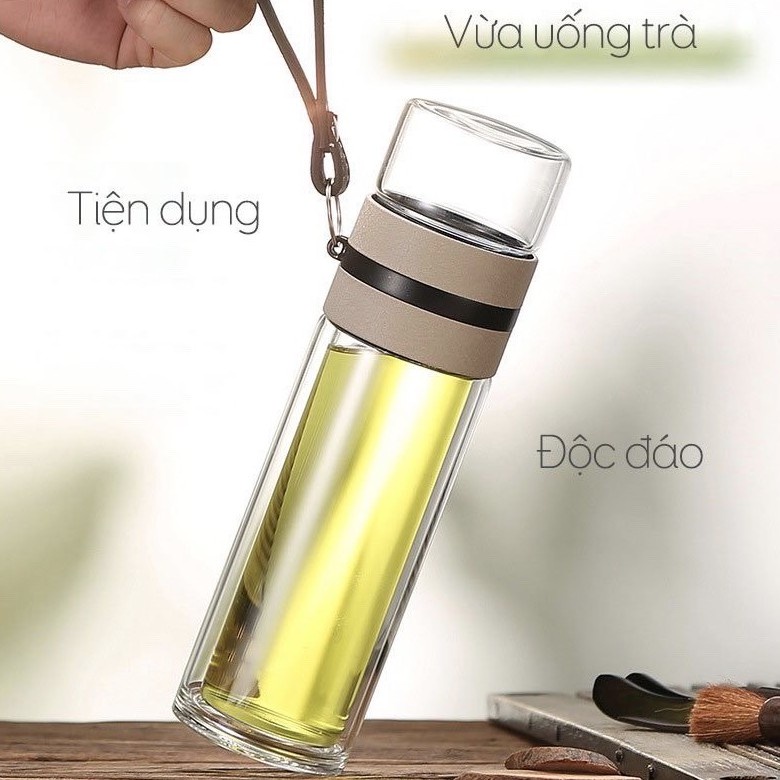 Bình pha trà có lưới lọc 400 ml
