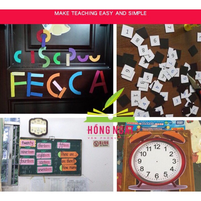 Nam châm dẻo lá A4 dày 0.5mm khồng có băng keo