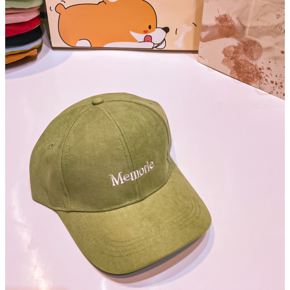 Mũ Lưỡi Trai Nam Nữ MEMORIE 342 Thời Trang Nhiều Mẫu Thời Trang Cực Hot