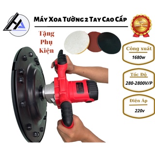 Máy xoa tường trát vữa ,xoa vữa- khấy sơn máy trà nhám - máy đánh bóng đa năng 380mm 1680w