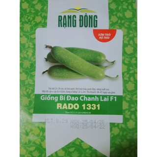 Bí đao chanh lai F1 Rado 1331 gói 0.2g