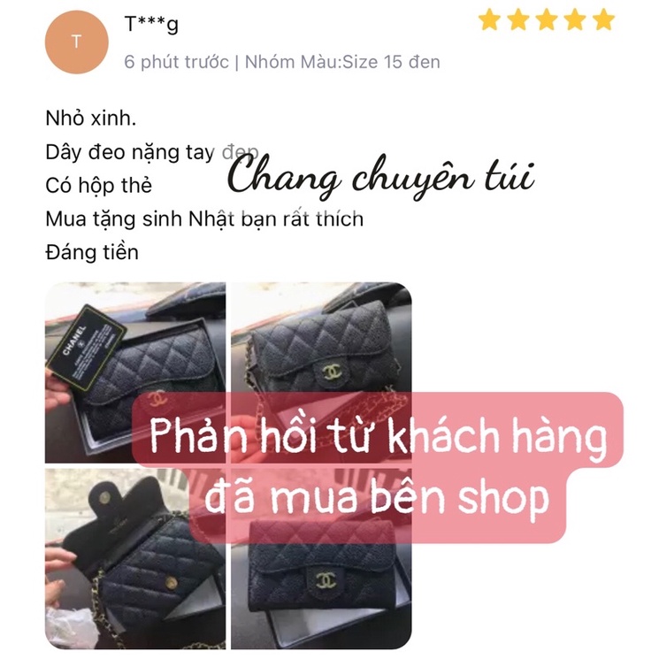 Túi  xách nữ mini đeo chéo dây xích đặc ĐẸP đeo chéo 2 màu FULLBOX (video thật)