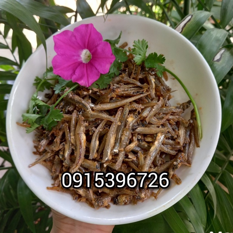 0.5KG CÁ CƠM KHÔ LOẠI 1 BAO NGON