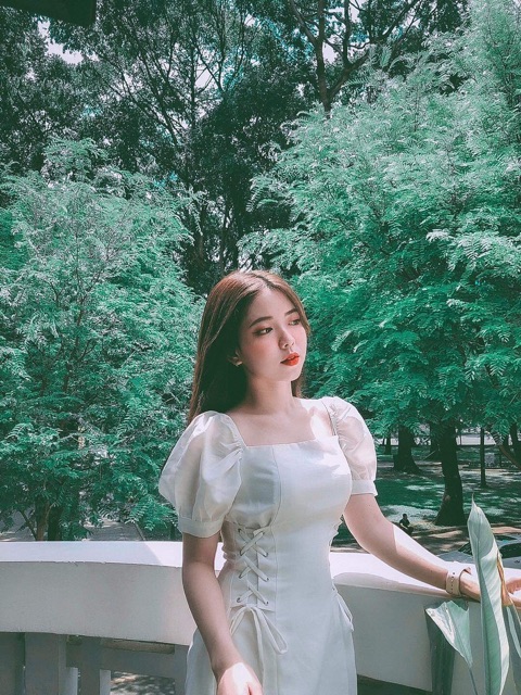 Đầm trắng xoè đan dây eo dự tiệc NA2 siêu xinh | BigBuy360 - bigbuy360.vn