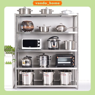 Kệ Inox Nguyên Bản Để Đồ Đa Năng Nhà Bếp LOẠI 80cm và 100cm Chống Han Gỉ Bền Đẹp Tiện Lợi