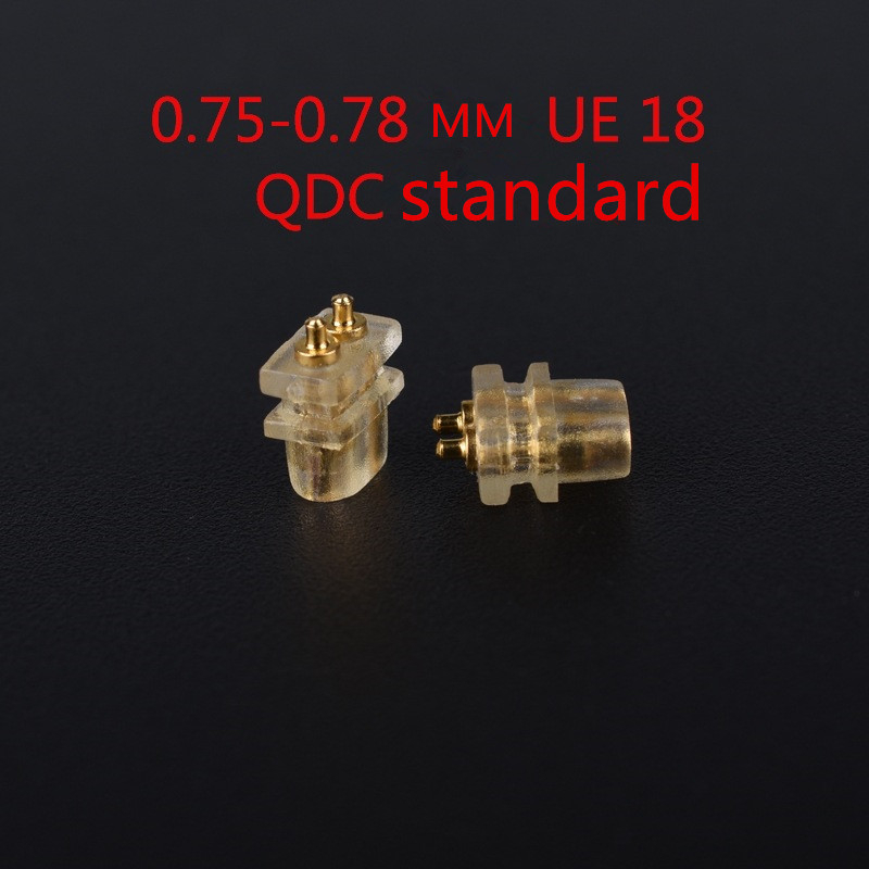 Cặp đầu nối 2 pin QDC ue tf10 thay thế cho đầu tai nghe diy