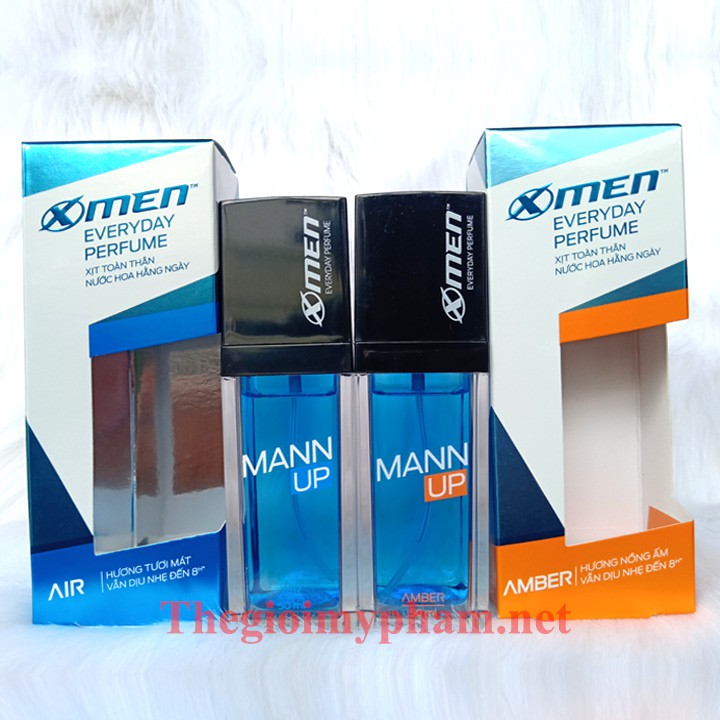 Xịt Nước Hoa Toàn Thân XMen Everyday Perfume Mann Up 50ml | BigBuy360 - bigbuy360.vn
