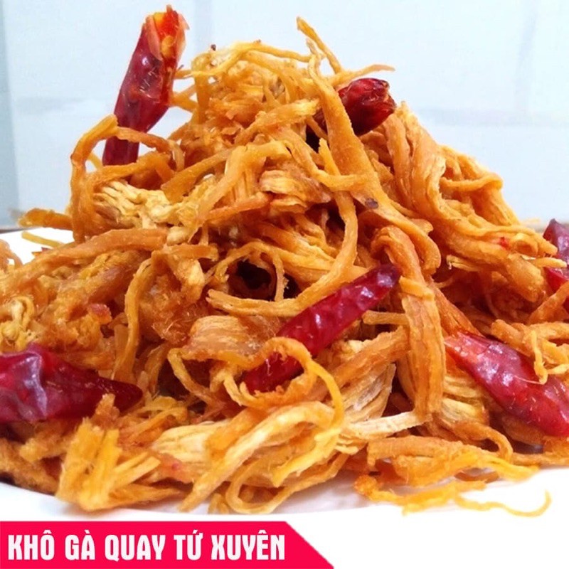 100g Khô gà tứ xuyên