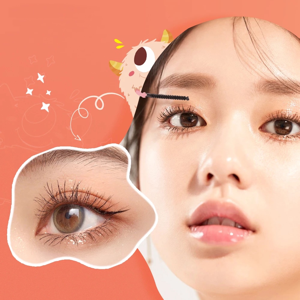 Mascara Banxeer Sợi Tơ 4D Màu Đen Tự Nhiên Chống Thấm Nước Chuốt Dài Và Cong Mi