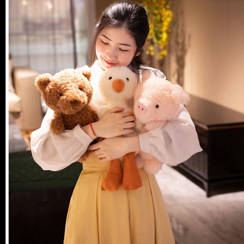 Chú Cừu Nhồi Bông Mềm Mại 20cm Trang Trí Đa Ứng Dụng