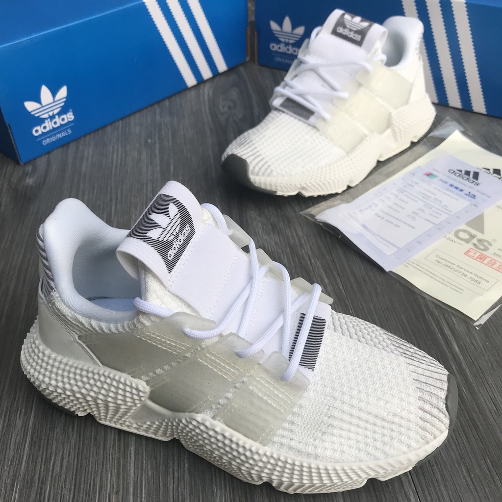 Giày thể thao sneaker Pro trắng xám mới Hot trend bản trung