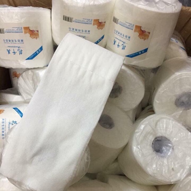Giấy cuộn spa - Giấy lau mặt không dệt