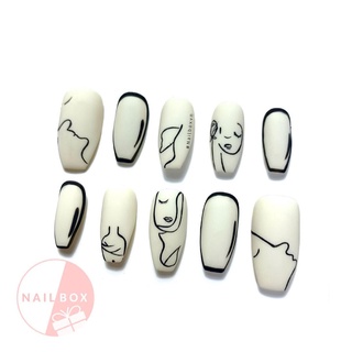 Nail box móng úp dán thiết kế kèm keo